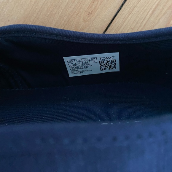 Tom’s men’s Baja Eco Slip On Navy - Picture 3 of 4